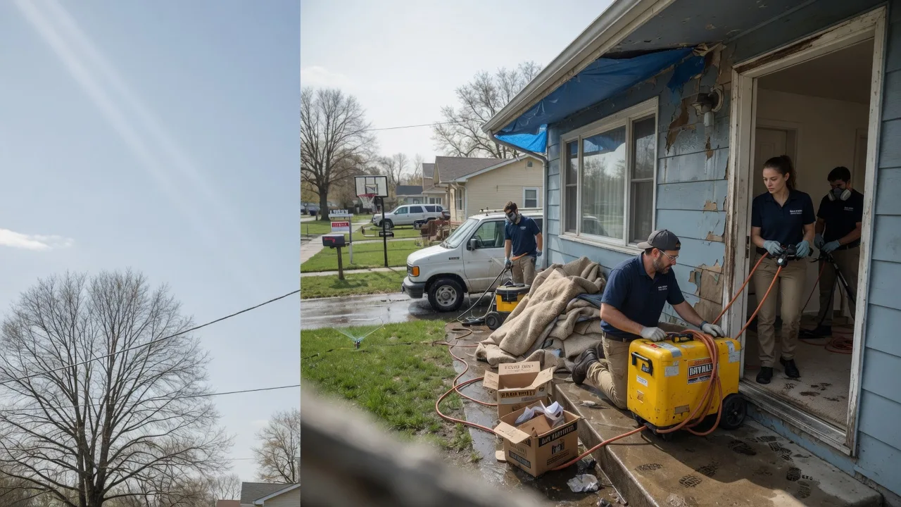 Basement Flood Cleanup in Collinsville, AL near me